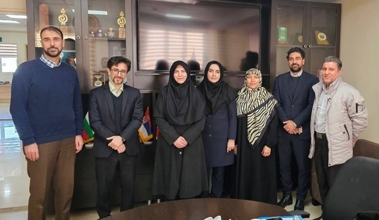  Meeting Between the Director of International Relations of Tarbiat Modares University and the Deputy of the Office for the Development of Scientific Relations and Human Capital of the Presidency