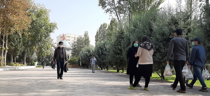 تأكيد رييس مركز بهداشت بر رعايت اصول بهداشتی براي مقابله با بيماري کووید-۱۹ در دانشگاه